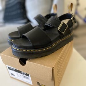 Vegan Voss Doc Martens sandals - women’s size 7